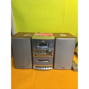 JVC FS-H100 Compact Component System CA-FSH100 in Working Condition with Remote!